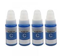 IJOSADON 1 bottiglia di ricarica a base d'acqua per inchiostro Dey GI 490 da 3 SET compatibile con la stampante G1400 G1410 G1411 G2400 G2410 G2411 G3400(4pcs C)