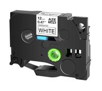 IJOSADON 1pcs 231 TZ Etichetta nastro compatibile con un nastro di etichettatura da 12mm funziona per 631 221 241 251 Modelli e PTH110 Pt Label Maker(Black on White)