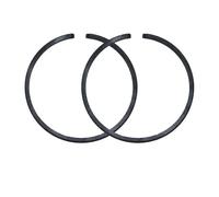 IJOSADON 35 mm x 1 Kit ad Anello pistone da 2 mm 2pc compatibili con Parti del Giardino del rasaerba a vena