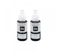IJOSADON 5pk 70ml Riempitura 'inchiostro colorante per varie stampanti tra cui L200 L210 L222 L100 L110 L120 L132 L550 L555 L300 L355 L362(2BK)