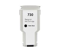 IJOSADON 730 730 Cartuccia di inchiostro compatibile Full con inchiostro per DesignJet T1600 T1600DR T1700 T1700DR T2600 T2600dr Inchiostro sostitutivo(MBK)