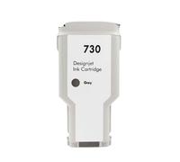 IJOSADON 730 730 Cartuccia di inchiostro compatibile Full con inchiostro per DesignJet T1600 T1600DR T1700 T1700DR T2600 T2600dr Inchiostro sostitutivo(Grey)