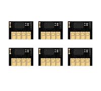 IJOSADON Aggiornamento del chip della cartuccia d'inchiostro HP730 compatibile con i chip della stampante DesignJet T1600 T1600dr T1700 T1700dr T2600 T2600dr(MBK PBK C M Y GY)