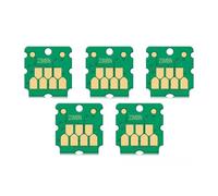IJOSADON C13S210125 Chip della scatola di manutenzione compatibile con SureColor F170 F100 F130 F160 SC-F100 SC-F130 SC-F160 SC-F170 F150 Chip 'inchiostro di scarto(5 PCS)