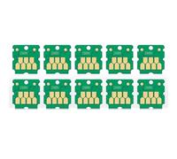 IJOSADON C13S210125 Chip della scatola di manutenzione compatibile con SureColor F170 F100 F130 F160 SC-F100 SC-F130 SC-F160 SC-F170 F150 Chip 'inchiostro di scarto(10 PCS)