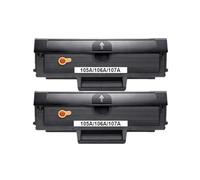 IJOSADON Cartucce di toner compatibile per laser 107a 107w 135a 135w 137fnv modelli MFP W1105A W1106A W1107A 105A 106A 107A NO CHIP(2 Pcs)