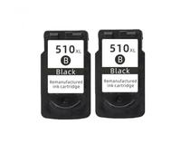 IJOSADON Cartuccia di inchiostro compatibile per PG510 CL511 funziona con modelli 510xl 511xl PG510XL MP280 MP480 MP490 MP240 MP250 MP260 MP270 IP2700 Stampanti(2BK)