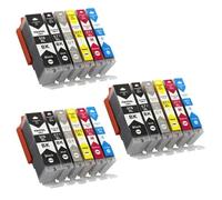IJOSADON Cartuccia di inchiostro inchiostro compatibile PGI 570 CLI 571 XL CLI551XL per MG5752 MG5753 MG6850 MG6853 MG7750 MG7751 MG7752 Printers(6Color 3set)