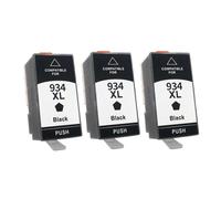 IJOSADON Cartuccia d'inchiostro compatibile 934XL 935XL per stampanti 934 Officejet Pro 6230 6830 6835 6812 6815 6820 Consommables pour imprimantes accessoires(BK 3PC)