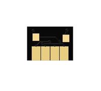 IJOSADON Chip della cartuccia d'inchiostro 745 745XL 300ML compatibile con HP745 745XL per plotter a getto d'inchiostro DesignJet Z2600 Z5600(745 Chip-MBK)