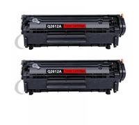 IJOSADON Compatibile 12A 2612A Q2612A Cartuccia toner per stampanti 1010 1012 1015 1020 1018 1022 3015 3020 3030 3050(2 Pcs)