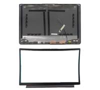 IJOSADON Copertina Posteriore LCD Compatibile Frame di pentola Palm Resto Cover di Base Inferiore per 3 15itl6 15ada6 15alc6 15aba7 2021 Parti di Laptop Modello(Silver Gray AB)