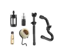 IJOSADON Kit Filtro per preparazioni per Vermi e Tubo del Carburante della Pompa 'Olio Adatta a MS180 MS170 018 017 Modelli di Catene Parti di Sostituzione compatibili con Varie motoseghe