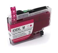 IJOSADON Oceania LC436 LC436XL Cartuccia d'inchiostro compatibile per MFC-J4340DW J4440DW J4540DW J5855DW J5955DW J6555DW J6955DW J6957DW Consommables pour imprimantes accessoires(LC436XL-M)