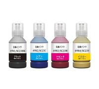 IJOSADON T49N T49N1 T49N2 T49N3 T49N4 Inchiostro per sublimazione di ricarica per bottiglie sfuse compatibile con colori per SC-F100 SC-F500 F560(BKCMY-4 Colors)