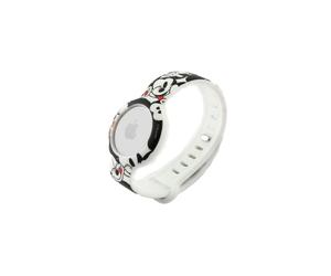 iJoy Disney - Braccialetto da polso per Apple AirTag universale e regolabile, in silicone morbido e resistente, protegge il tracker, presa sicura e leggera