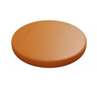IJQXLA 30 * 30cm Cuscino per Sedia Rotondo da Esterno 30 Cm 40 Cm 45 Cm, Cuscino per Sedile Antiscivolo in Pelle Impermeabile, Cuscino per Sedile in Morbida Memory Foam Rimovibile