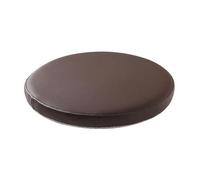 IJQXLA 30 * 30cm Cuscino Rotondo per Sedia da Pranzo in Pelle PU, con Memory Foam, Antiscivolo, Morbido, per Finestra, Tatami, Sgabello, per Soggiorno, Patio, Giardino