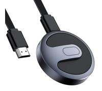 IJSDNVJNDX Adattatore Display Wireless Compatibile, Adattatore Display Wireless Portatile per Lo Streaming di Video e Audio su TV/Proiettore/Monitor da Laptop/PC/Smartphone