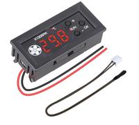 IJSDNVJNDX Controller di velocità della Ventola A 4 Fili, Modulo di Controllo della Temperatura della Ventola PWM DC 12V con Sonda Integrata per PC da Ventola 3A