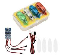 IJSDNVJNDX Luce di Navigazione A LED LED Wireless Modulo Notturno Flight Safety Flash Light per I Giocattoli per Droni FPV Ad Ala Fissa