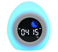 IJSDNVJNDX Orologio per Bambini, Orologio per La Crescita con Sole e Luna, Macchina dei Suoni, Timer per Il Pisolino, Orologio per L'Addestramento al Sonno per Bambini Piccoli, Bambino