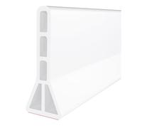 IJSDNVJNDX Paraspruzzi per Doccia, D'Acqua Alta 4", Design Pieghevole da 59 Pollici, per Barriera di Soglia Doccia Cordolo