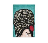 ijshndgn Amy Winehouse, poster artistico vintage, decorativo, estetico, per camera da letto, soggiorno, pareti, 50 x 75 cm, senza cornice