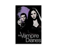ijshndgn Poster artistico vintage con immagine di The Vampire Diaries, decorazione per camera da letto, soggiorno, pareti, 20 x 30 cm, senza cornice