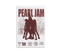 ijshndgn Poster con immagine di Pearl Jam, decorazione artistica vintage, per camera da letto, soggiorno, pareti, poster estetico, 40 x 60 cm, senza cornice