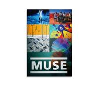 ijshndgn Poster con muse, decorazione artistica vintage, per camera da letto, soggiorno, pareti, poster estetico, 40 x 60 cm, senza cornice