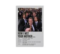ijshndgn Poster con scritta "How I Met Your Mother", decorazione artistica vintage, per camera da letto, soggiorno, pareti, 20 x 30 cm, senza cornice