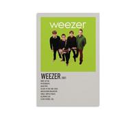 ijshndgn Weezer, poster artistico vintage, decorazione estetica per camera da letto, soggiorno, pareti, poster estetico, 40 x 60 cm, senza cornice