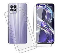 IJTYHF 3 Pack temperato Film per Oppo Realme 8i RMX3151 (6.60 Pollici) Screen Temperato Protector Pellicole Alta qualità Vetro Temperato Protettive - Vetro Temperato Ultra Resistent