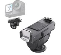 IJYHZKE Adattatore magnetico a sgancio rapido per DJI OSMO Action 6/OSMO Nano, rotazione a 180° e regolabile a 4 angoli, filettatura a vite da 1/4", blocco in acciaio inossidabile, compatibile con