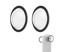 IJYHZKE Protezione per obiettivo per Ricoh Theta SC2/S/V, copertura protettiva in PC con adesivi e custodia, antigraffio, antipolvere, impermeabile
