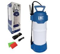 IK ALK Pro 12 - Spruzzatore Professionale Resistente ad Alcalini, Alcoli e Chetoni - Capacità 8L - Sicurezza e Precisione - Ideale per Pulizia Industriale e Disinfezione - Ugello Regolabile