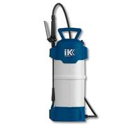 IK ALK Pro 12 - Spruzzatore Professionale Resistente ad Alcalini, Alcoli e Chetoni - Capacità 8L - Sicurezza e Precisione - Ideale per Pulizia Industriale e Disinfezione - Ugello Regolabile