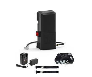 IK Compressore a Batteria - Pressurizzazione Rapida e Continua - Batteria 18V Ion-Litio con Indicatore di Carica - Compatibile con Spruzzatori IK - Tubo di Aria Compressa Incluso - Fatto in UE