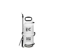 IK Multi 9 - Spruzzatore per Acidi e Solventi - 8 L - Alta Resistenza | Alcoli, oli, solventi e derivati del petrolio - tubo 1,3 m - 2 ugelli - edilizia, pulizia e igiene
