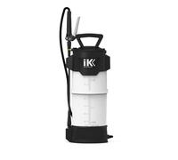 IK MULTI Pro 12+ Spruzzatore Alta Resistenza Con Connettore di Aria Compressa - Compatibile con Chimici Aggressivi - Pulizia, Costruzione e Disinfezione - Tubo Rinforzato - Serbatoio Traslucido