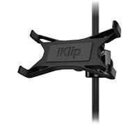 Ik Multimedia IP-IKLIP-XPAND-IN Supporto Asta Microfono per iPad/Tablet da 12.1", Nero