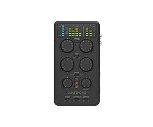 IK Multimedia iRig Pro Quattro I/O Black IP-IRIG-QUATTRO-IN