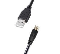 IK Multimedia USB-A a Mini-DIN 7-Pin Cavo per iRig, USB-A: 1,8 m | Lunghezza 1 m/1,8 m, compatibile iRig HD, iRig Keys I/O, supporto MIDI 2 Pro, Pro Duo e Pro I/O