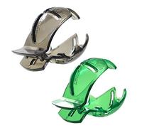 IKAAR - Set di 2 pennarelli per la linea della palla da golf, per tracciare e allineare la marcatura (nero+verde)