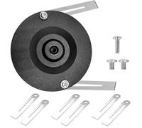 iKALULA Coltello tagliaerba in metallo, in acciaio inox, per Einhell GE-CT 18 LI 1/BG-CT18 LI, con 1 disco da taglio + 6 lame metalliche, tagliaerba di ricambio per tagliaerba a batteria