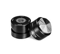 IKAPE Distributore di caffè espresso da 58,35 mm, strumenti di distribuzione a doppio cuscinetto e ad alta velocità, livellatore di pressione del caffè ad altezza adattiva per portafiltri da oltre 58