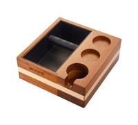 IKAPE Espresso Knock Box 4 IN One Espresso Accessories Organizer Box
