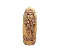 ikappy Freya Viking Goddess Statue, Nature-Themed Resin Sculpture, Religious Angel Figurine, Floor Mounted Nordic Altar Sculpture for Home Decor, Garden Courtyard Outdoor Statue