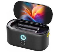 Ikarao KaraFun Prime, EQ, Autotune, Connessione TV, 2 microfoni senza fili autocaricabili, sistema karaoke per adulti e bambini, altoparlante Bluetooth portatile